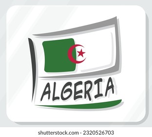 Algeria X Pride Flag Logo