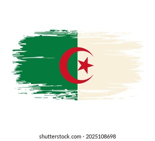 Algerian flag Royalty Free Stock SVG Vector
