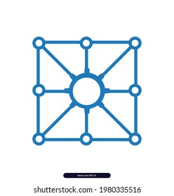 Algorithim icon, Icons for business, Business icon vector, Business Icon, Vector illustration.