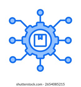 Algorithm Icon Element For Design