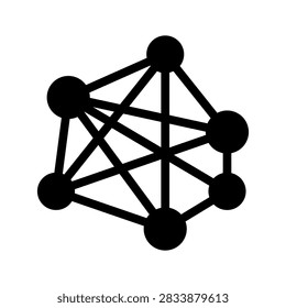 Algorithm Icon Vector Symbol Design Illustration