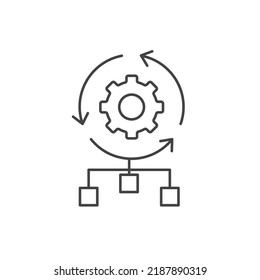 Algorithm Icons Symbol Vector Elements Infographic Stock Vector ...