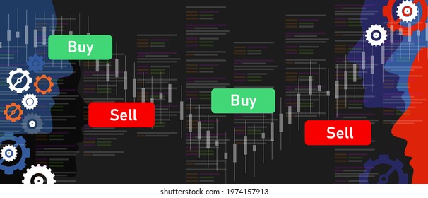 algorithmic trading robot transaction trade automation financial market software buy and sell stock online apps