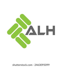 ALH letter logo vector design, ALH simple and modern logo. ALH luxurious alphabet design