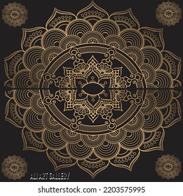 diseño vectorial asombroso de la galería de arte ali