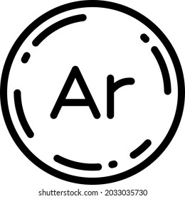 Ali Ali coin icon vector illustration
