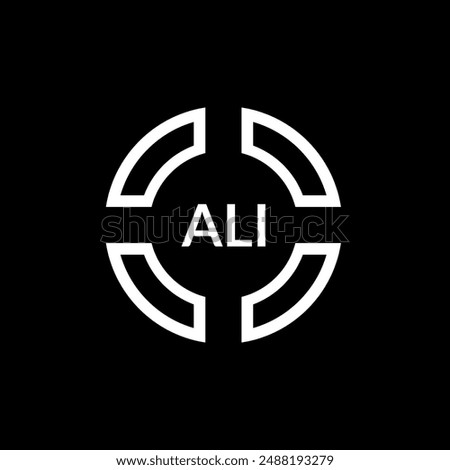 ALI Logo Design, Inspiration for a Unique Identity. Modern Elegance and Creative Design. Watermark Your Success with the Striking this Logo.
