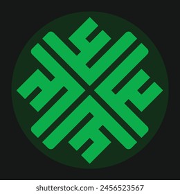 Ali name Arabic calligraphy art for religious desings.