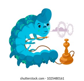 alice in wonderland hookah smoking caterpillar