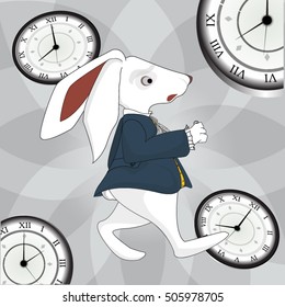 Alice in wonderland rabbit Running time