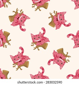 alice in wonderland ,seamless pattern