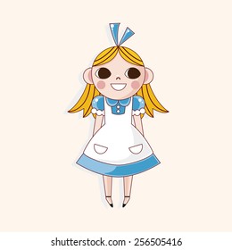 alice in wonderland theme elements