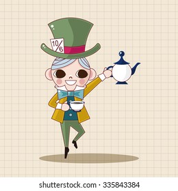 alice in wonderland theme elements