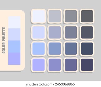 aliceblue lavender lightblue lightsteelblue color palette, colour matching, rgb colors, harmonious colours catalog sample, design and edit idea