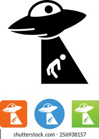 Alien abduction icon