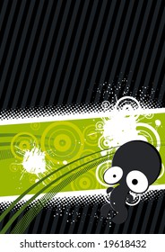 alien background element