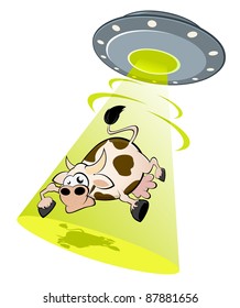 Alien Cow Abduction