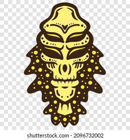 Alien Creature Humanoid Design Alien Cartoon Artwork Good For T-shirt Design Logo and Everything