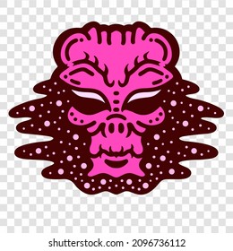 Alien Creature Humanoid Design Alien Cartoon Artwork Good For T-shirt Design Logo and Everything