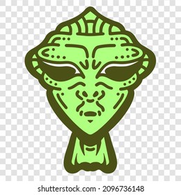Alien Creature Humanoid Design Alien Cartoon Artwork Good For T-shirt Design Logo and Everything