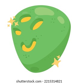 alien creature mask space icon