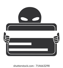 alien with credit card