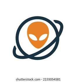 Alien, Galaxie, Wissenschaft, Experiment Ikone. Einfache bearbeitbare Vektorgrafiken.