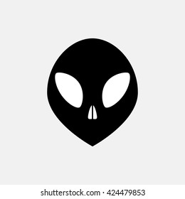 Alien head icon.