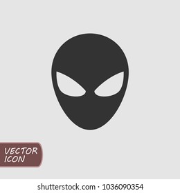 Alien Head Icon Vector.