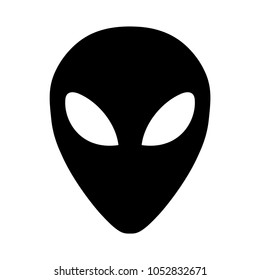 Alien Head Vector Icon