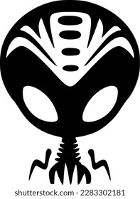 Alien - High Quality Vector Logo - Vector illustration ideal for T-shirt graphic