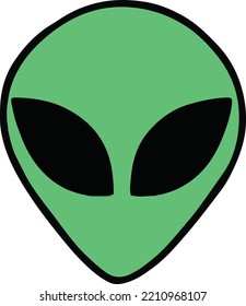 Alien icon with eps 10