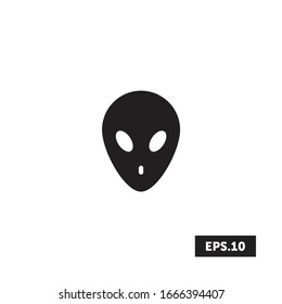 Alien icon, Alien Sign/Symbol vector