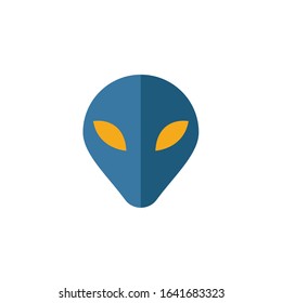 Alien icon. Simple element from space icons collection. Creative Alien icon ui, ux, apps, software and infographics.