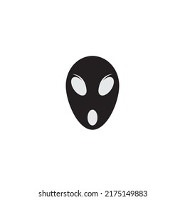 alien icon. vector illustration,sign and symbol template design