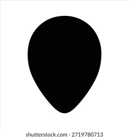 Ícones alienígenas, design vetorial. Coleção de ícones de silhueta e traçado. Icônicos símbolos de cabeça alienígena em estilo de silhueta preto e branco