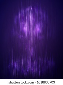 Alien illustration. Vector design. Digital graphic for brochure, website, flyer, print, poster, other design.