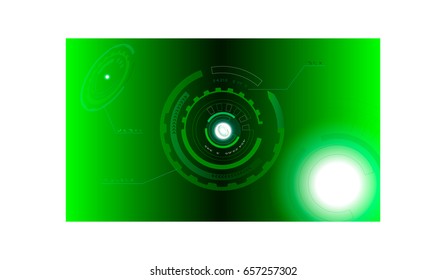 Alien interface background