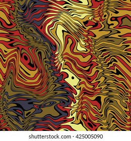 Alien lizard skin - abstract sci-fi vector seamless pattern