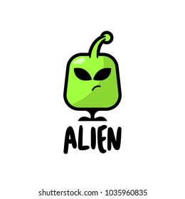 Alien Logo Design