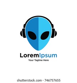 alien logo design