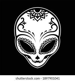 Alien logo vector art. eps format