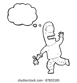 alien monster cartoon