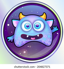 alien monster in space