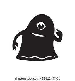 Alien, monster, UFO, ghost icon