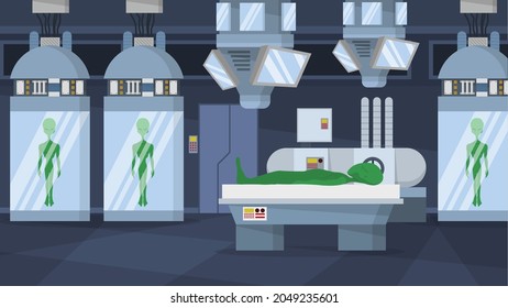 Alien Research Laboratory - Interior Scenes