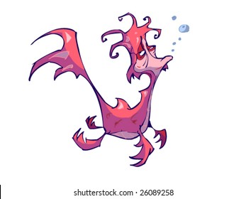 alien seahorse