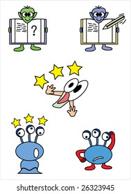 Alien series vector