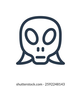 Alien Skull for Sci-Fi Combat Wars
