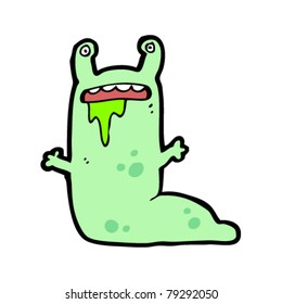 Alien-Slug-Monster-Cartoon